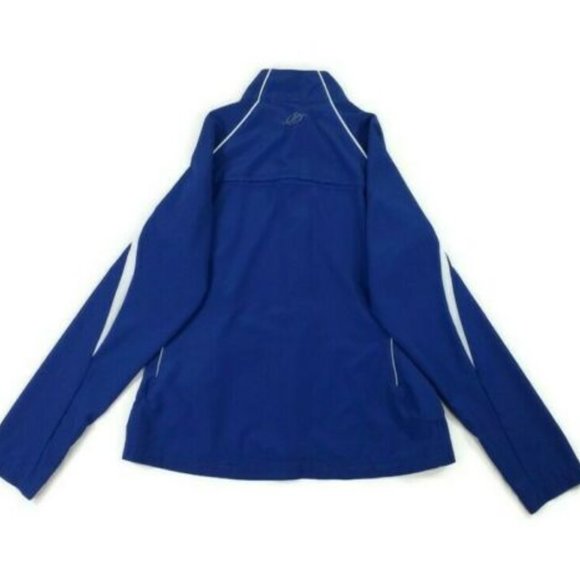 Nordic Track Blue Softshell Long Sleeve Full Zip Jacket Womens Size Medium - Picture 7 of 12